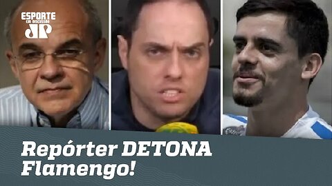 Chororô? Repórter DETONA Flamengo por Caso Fagner!