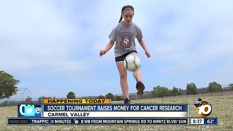 Soccer tournament raises money for cancer research