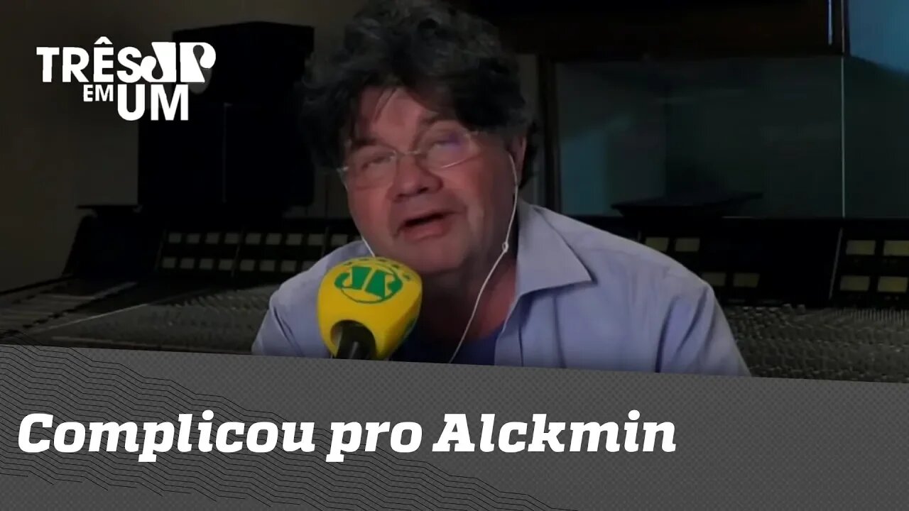Marcelo Madureira: "Complicou pro Alckmin"