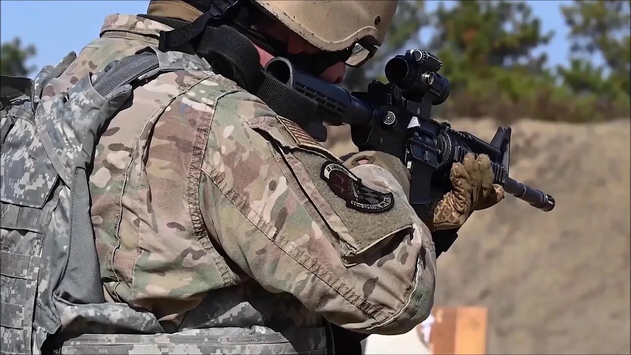 Air Force Combat Camera Weapons Training