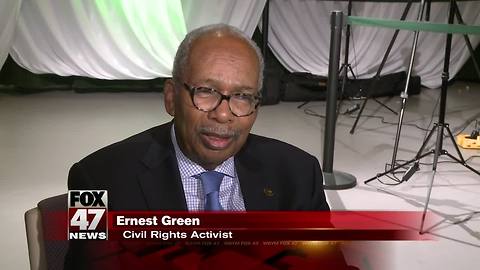 Civil Rights Leader Ernest Green went to MSU on anonymous scholarship