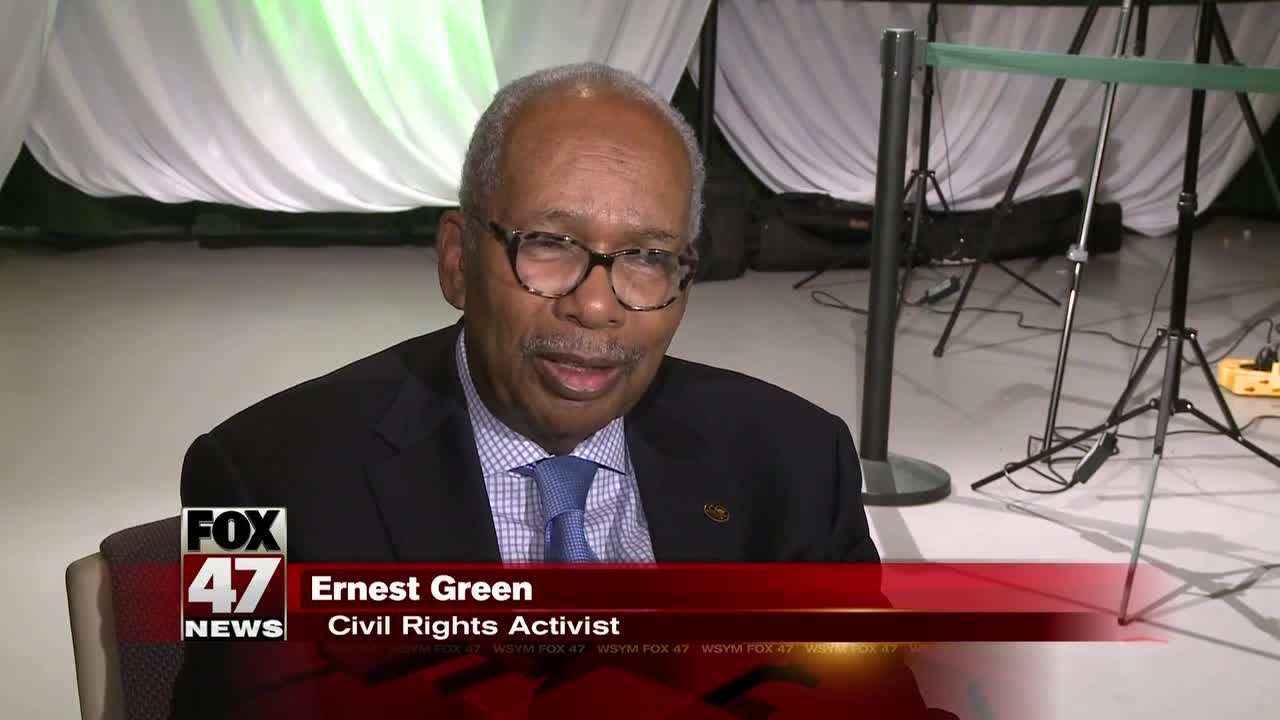 Civil Rights Leader Ernest Green went to MSU on anonymous scholarship