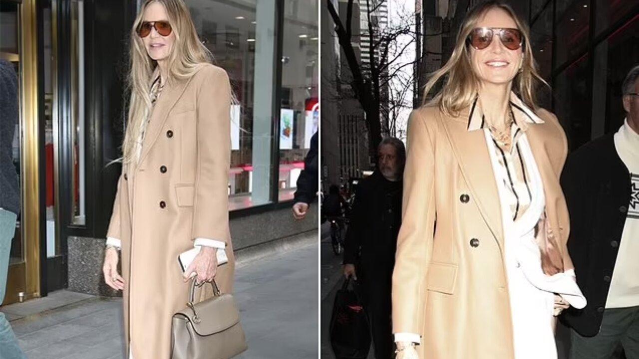 Elle Macpherson’s Radiant NYC Stroll