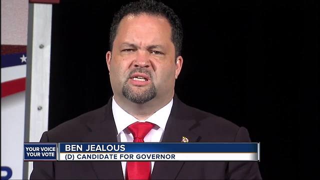 Ben Jealous' opening statement during WMAR-2 News' gubernatorial debate