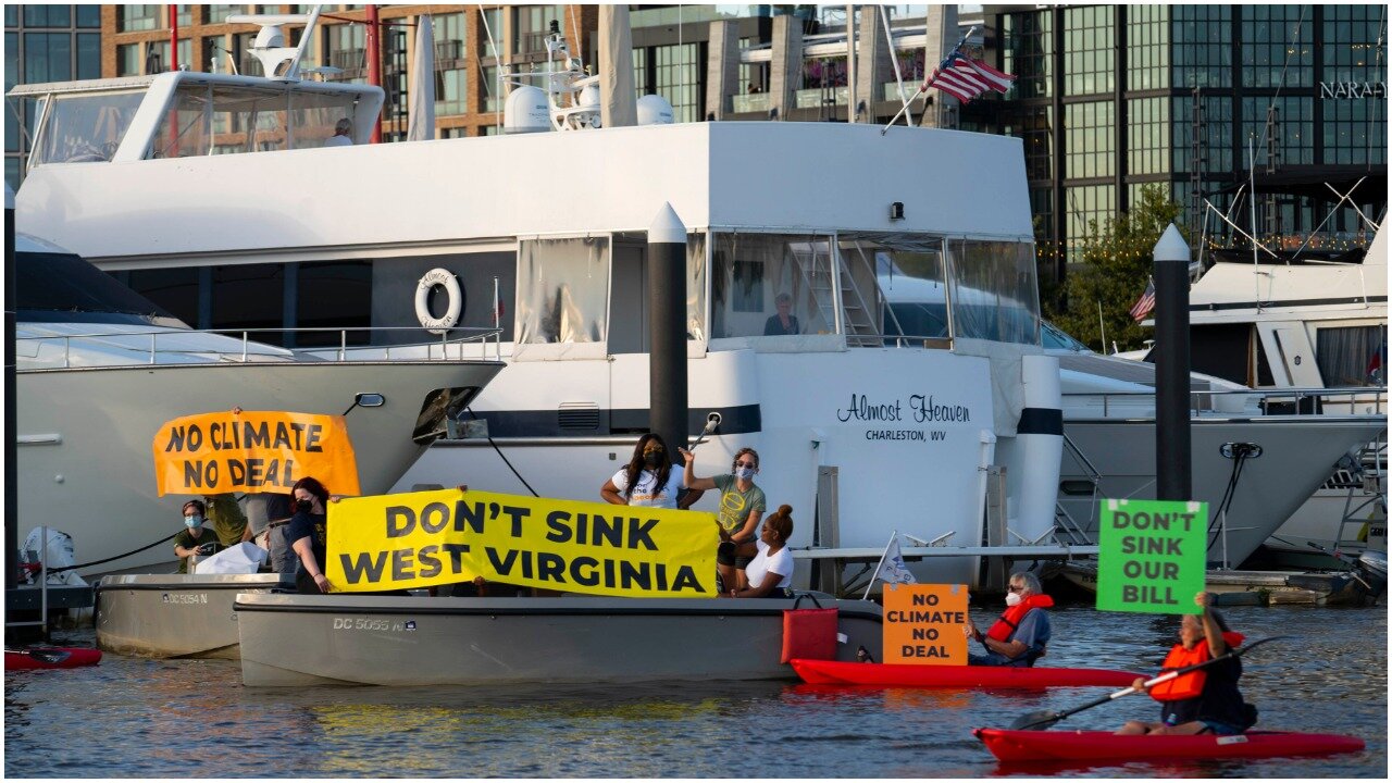 Joe Manchin Gaslights Voters on Taxing the Rich - From His Yacht