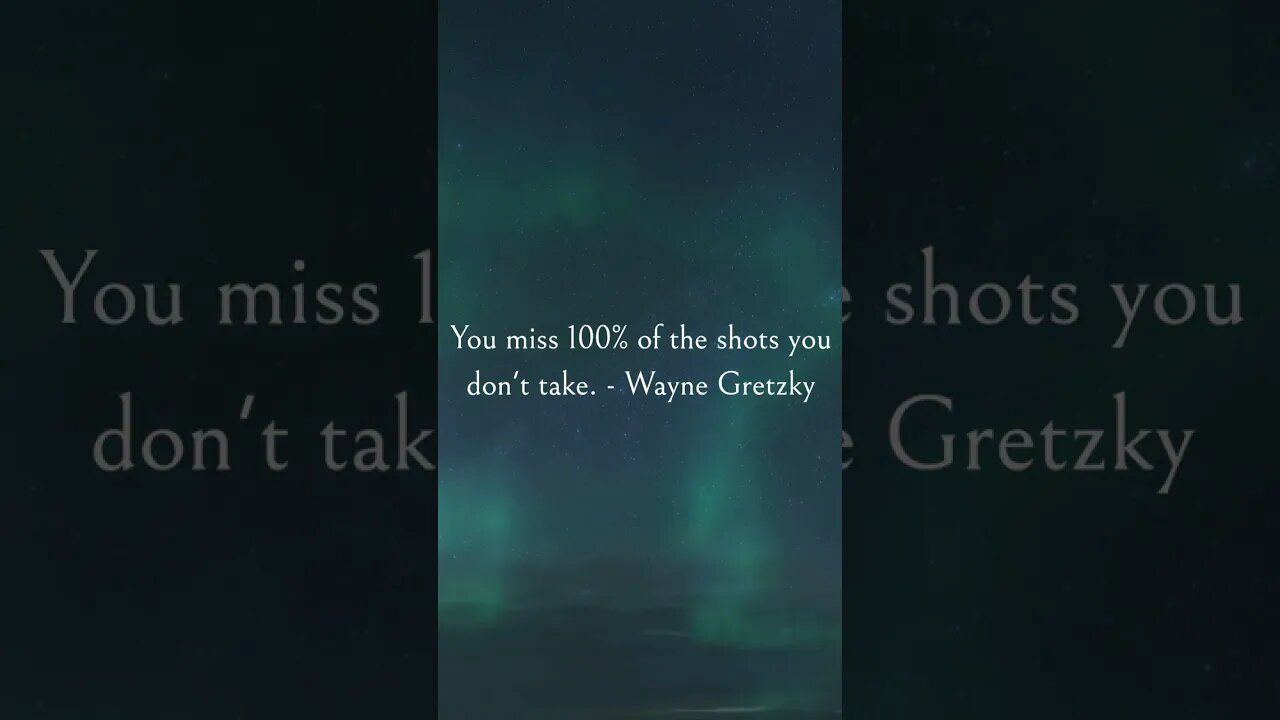 Wayne Gretzky's Surprising Motivational Secret That Will Change Your Life! #shorts