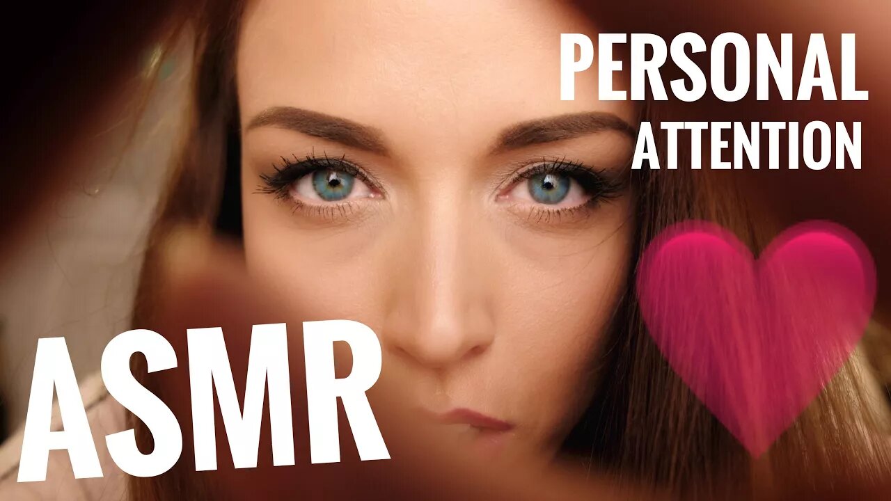 ASMR Gina Carla 🤫❤️ Personal Attention with Heart Beat!