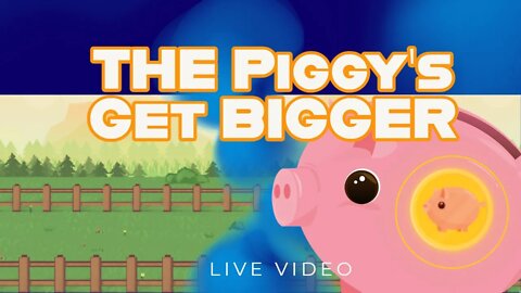 The Piggy Garden Pigs Get BIGGER!!!