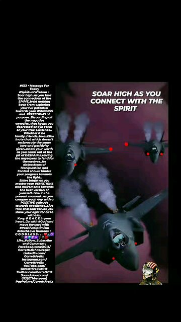 ▪︎SOAR HIGH AS YOU CONNECT WITH THE SPIRIT▪︎