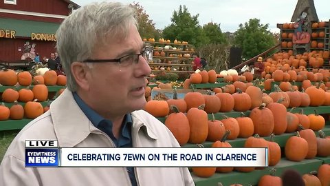 On The Road in Clarence at the Great Pumpkin Farm