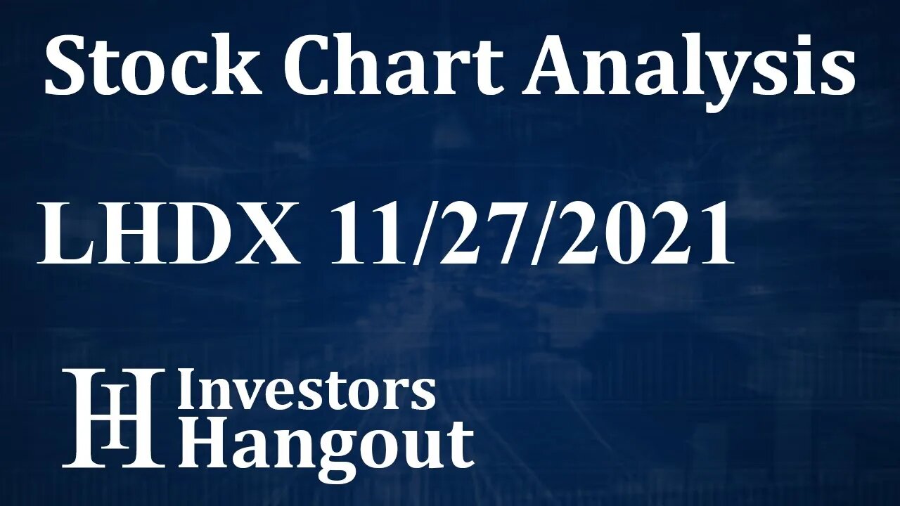 LHDX Stock Chart Analysis Lucira Health Inc. - 11-27-2021