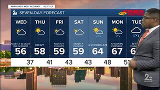 WMAR-2 News Weather at 11