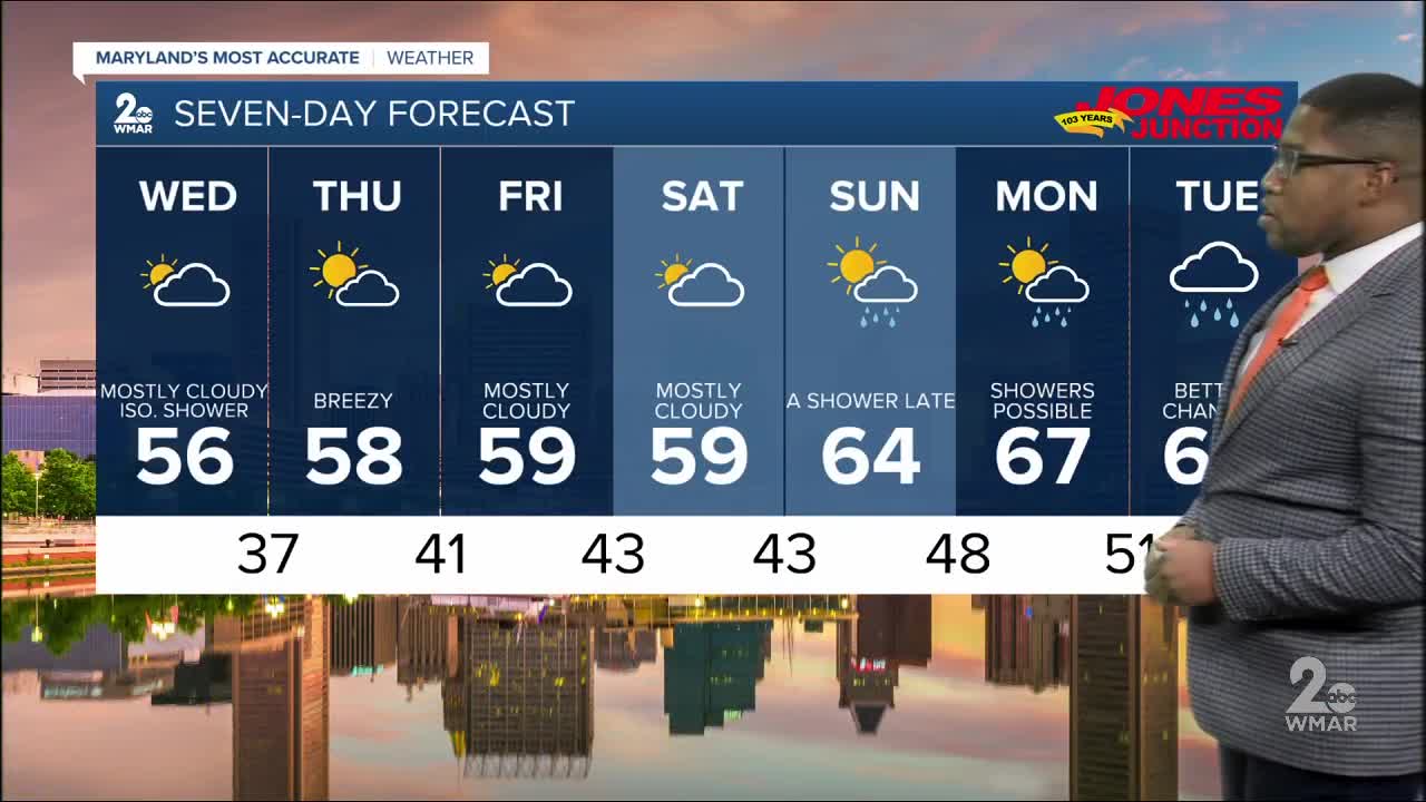 WMAR-2 News Weather at 11