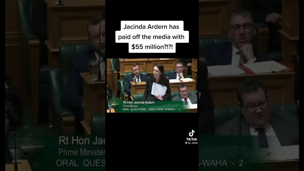 Jacinda Ardern allegedly paid off the media with hefty amount of $55million