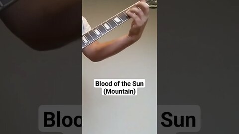 Blood of the Sun (Mountain) #lesliewest #mountainband #lespaul