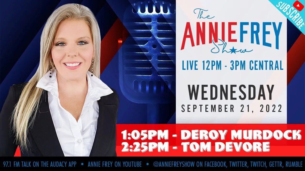 Border Crisis, SAFE-T Act, Aaron Judge & Albert Pujols • Annie Frey Show 9/21/22