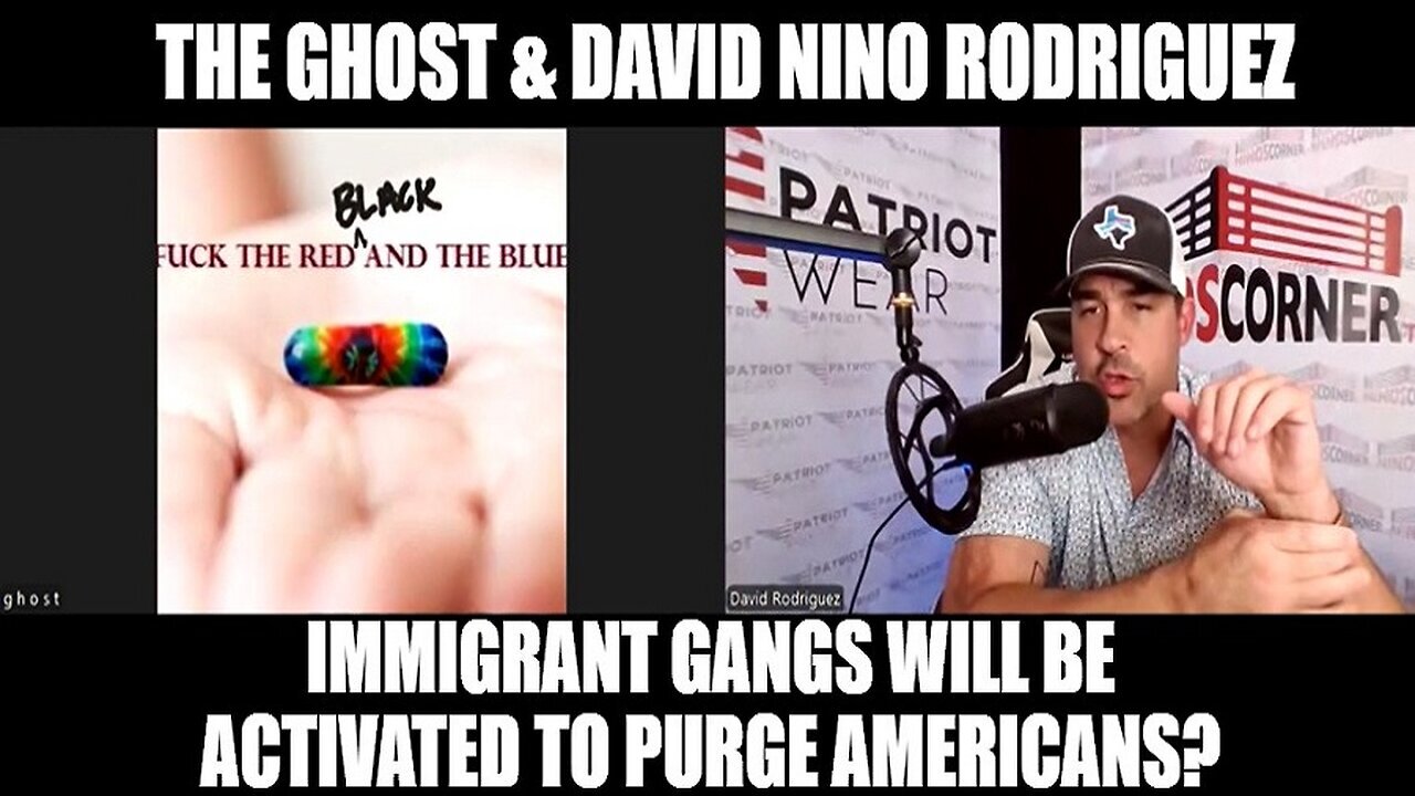 The Ghost & David Rodriguez: Immigrant Gangs Will Be Activated To Purge Americans?