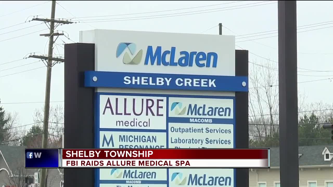 FBI raids Allure Medical Spa in Shelby Township