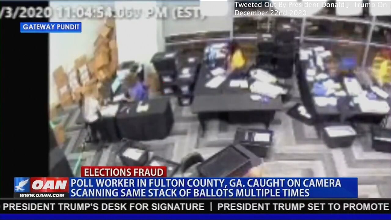 Election Fraud | Why Was the Same Stack of Ballots Scanned Multiple Times?