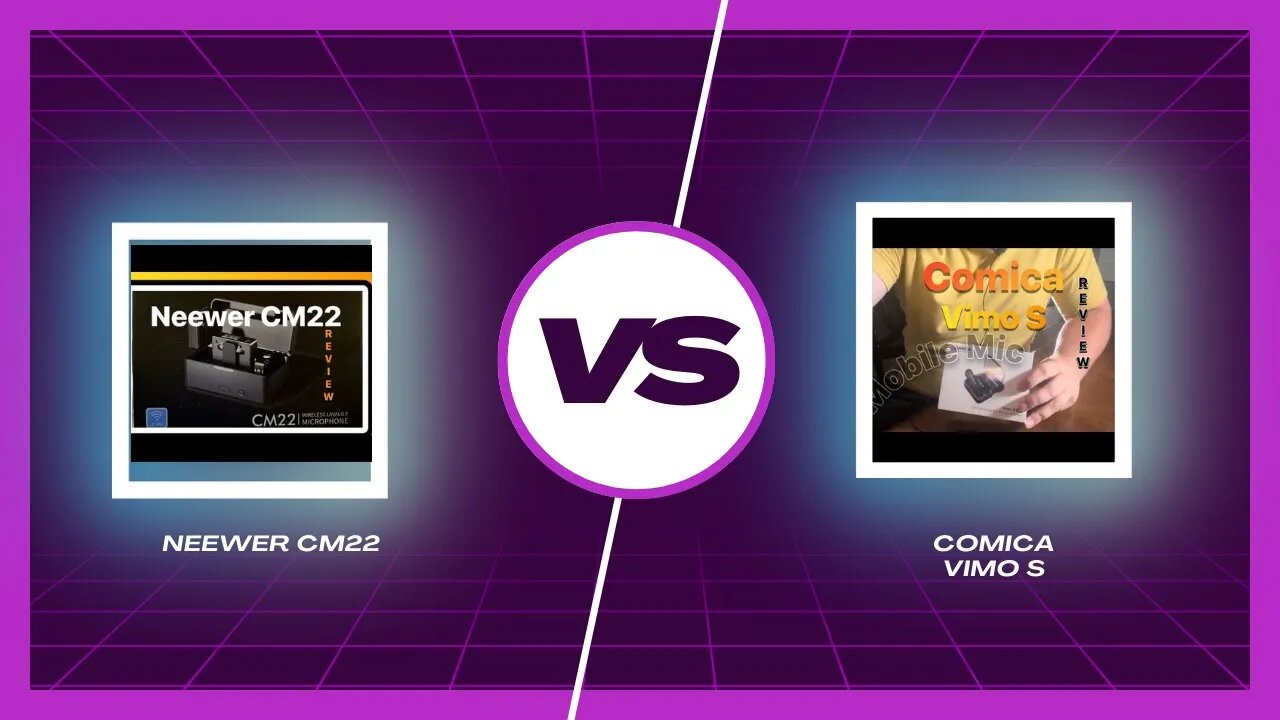 Neewer CM22 Vs. Comica Vimo S