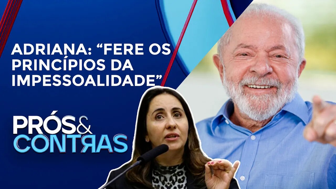 Partido Novo entra com ação contra Lula por autopromoção | PRÓS E CONTRAS