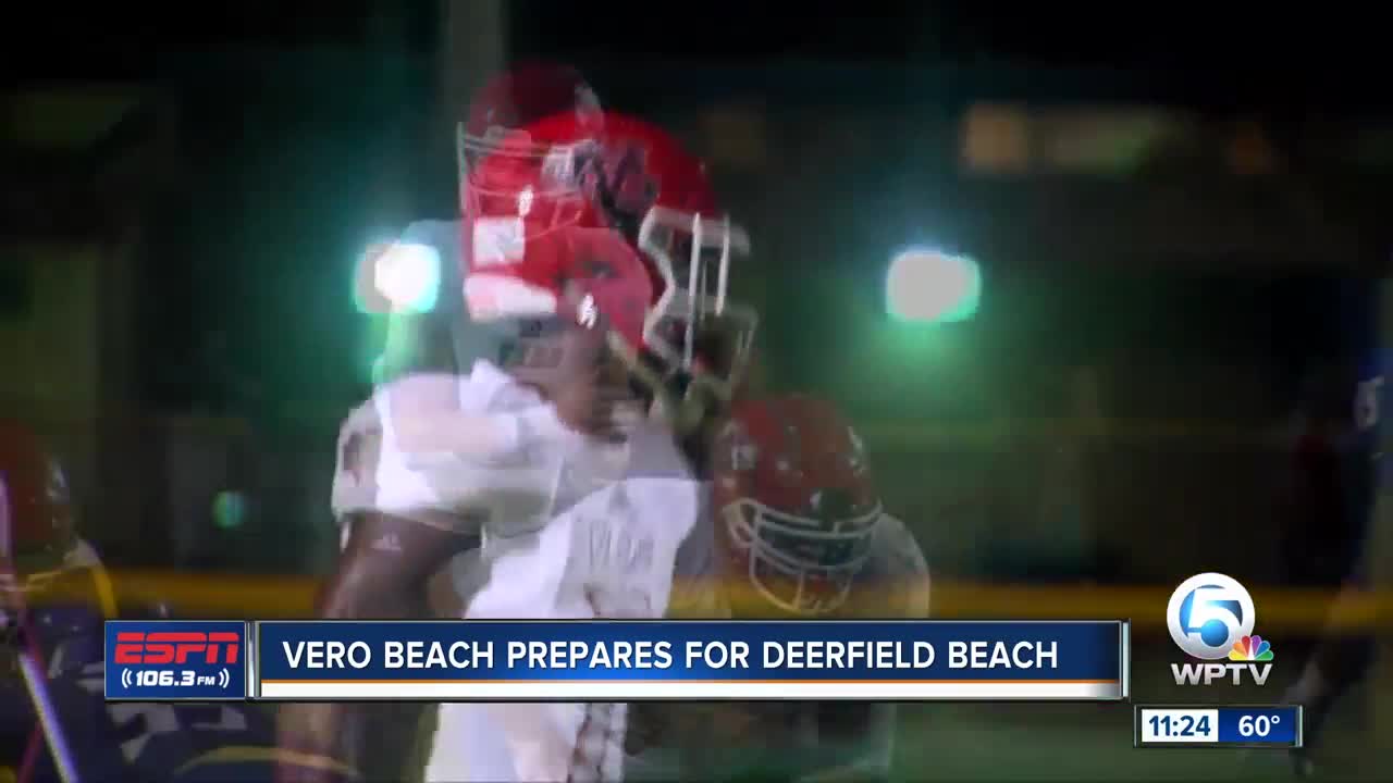 Vero Beach prepares for Deerfield Beach 11/20