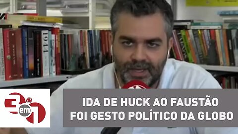 Planalto diz que ida de Huck ao Faustão foi gesto político da Globo