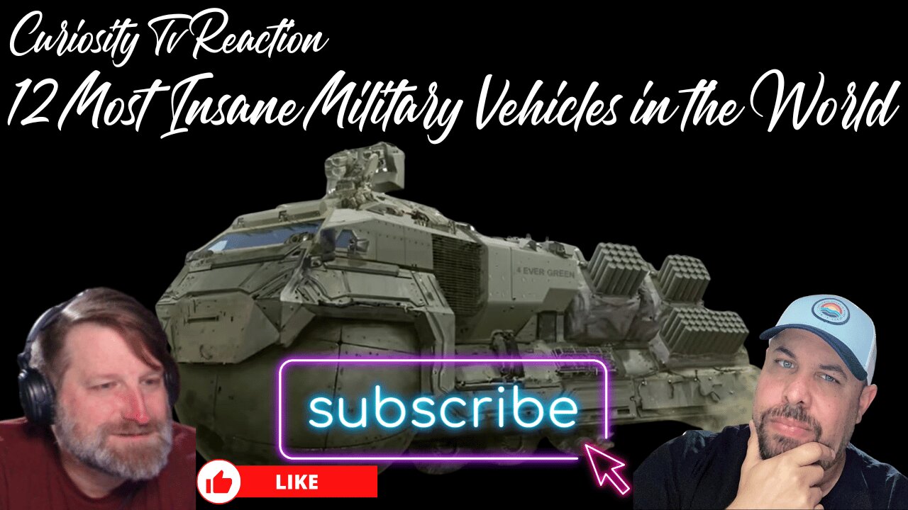 ’12 Most Insane Military Vehicles in the World’ - First Time Reaction