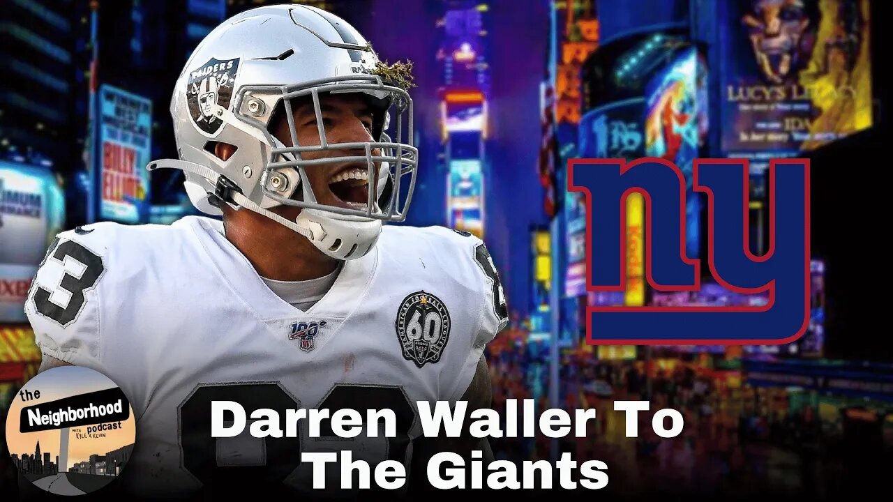 Darren Waller Brings An All-Pro Level Talent To A Giants Offense That Desperately Needs It