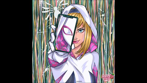 Coloring | Spider-Gwen #shorts #spiderman #spiderverse