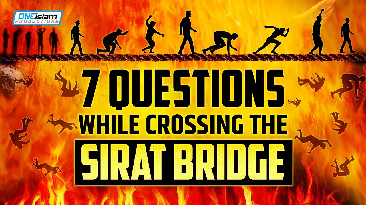 CROSSING THE SIRAT BRIDGE! 7 QUESTIONS AT 7 STOPS!