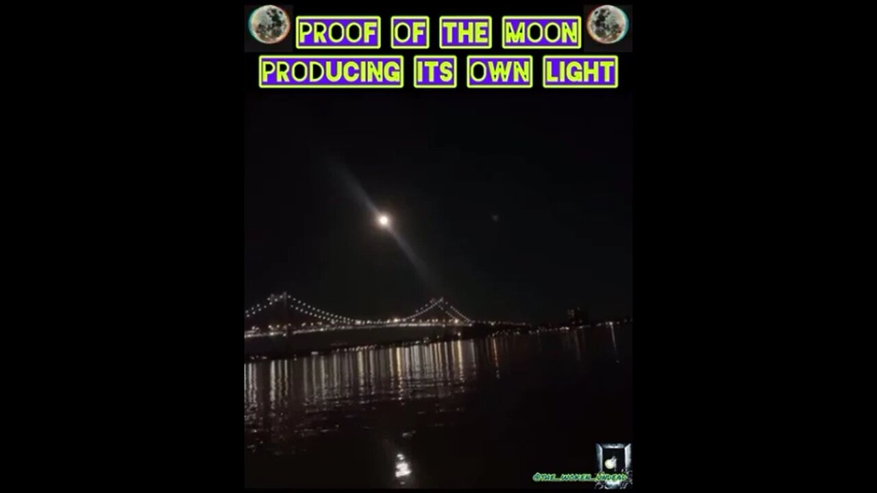 Proof of the Moon Producing Its Own Light! Don't Be Duped by Cabal/NASA Agents/Trolls!