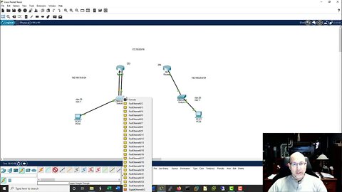 Let's discover the packet traffic on a point to point link using a monitor session.