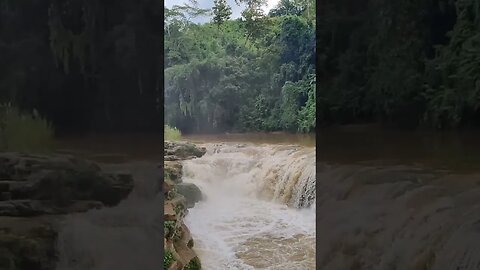 Waterfall Slowmo #shorts #shortvideo #waterfall #watercolor #water