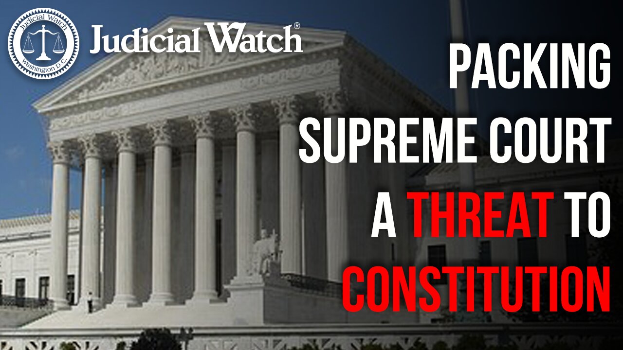 Court Packing is THREAT to Constitution!