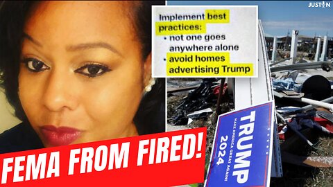 FEMA worker fired for telling hurricane responders to avoid homes with Trump signs...