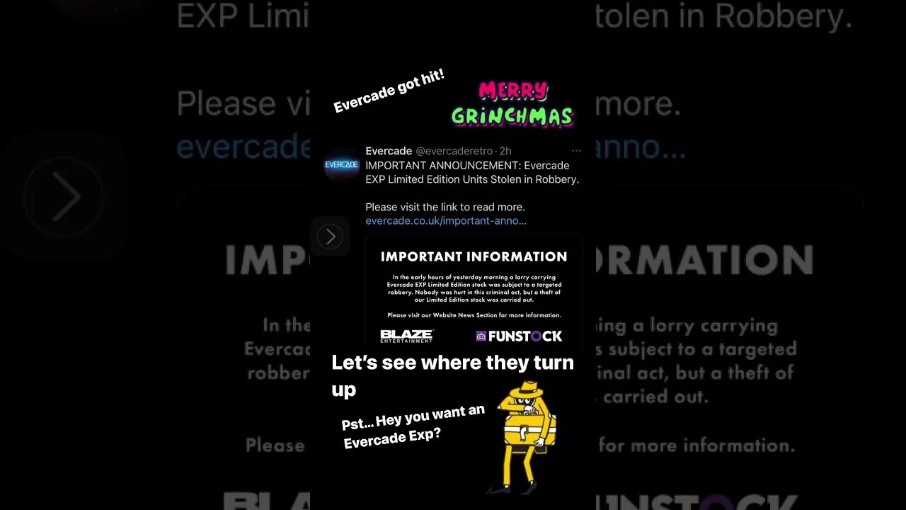 Evercade Exp’s Stolen! 🤦🏻