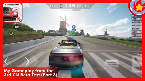 My Gameplay from the 3rd CN Beta Test (Part 3) | Racing Master