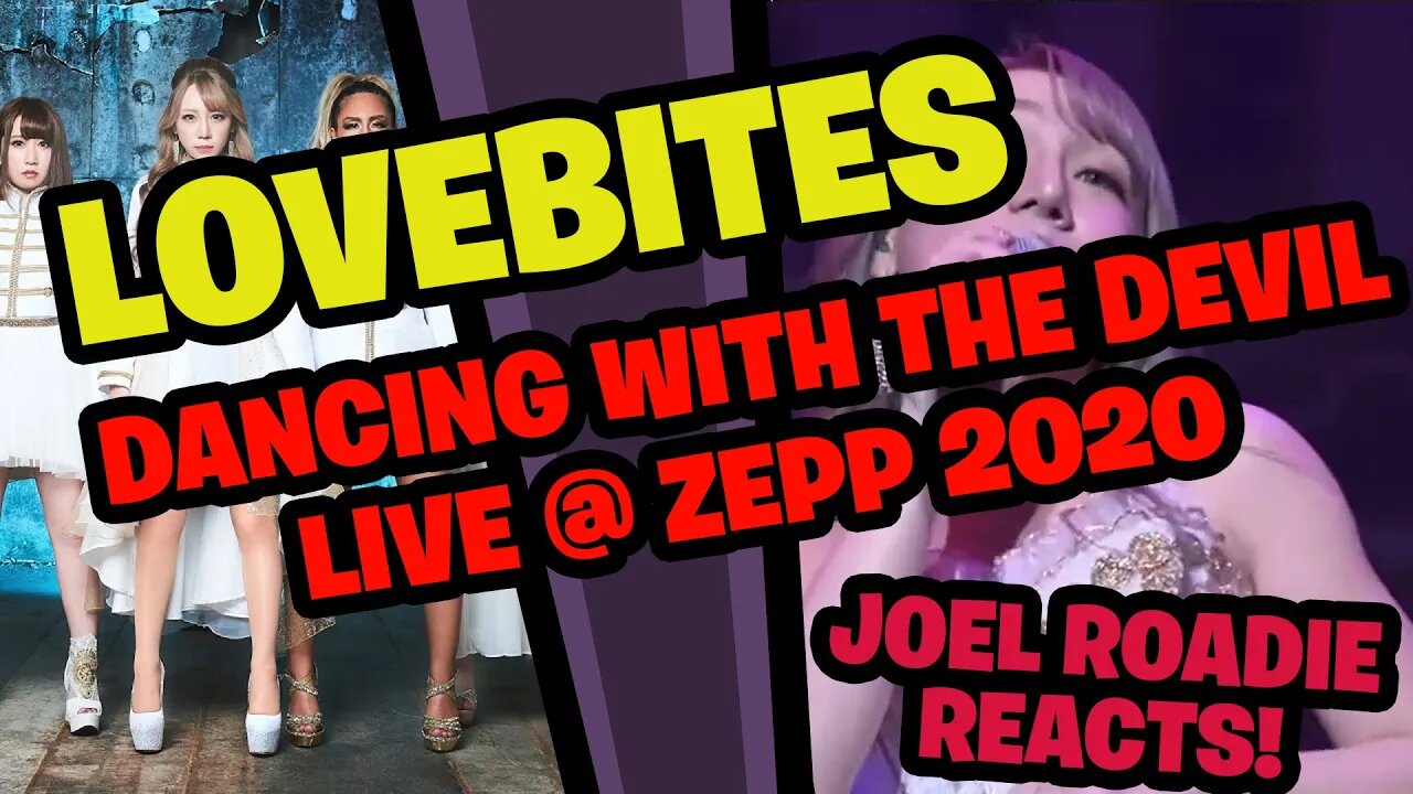 LOVEBITES - Dancing With The Devil (Live at Zepp Diver City Tokyo, 2020) - Roadie Reacts