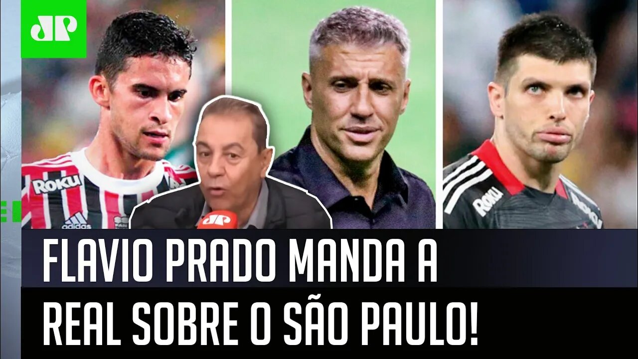 "Se o Crespo CAIR, eu DUVIDO que o São Paulo..." Flavio Prado MANDA A REAL!