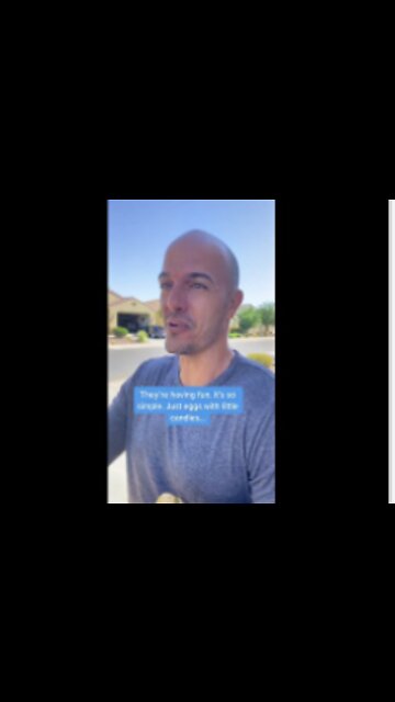 Easter Egg Hunting Blowing the Mind of Cuban