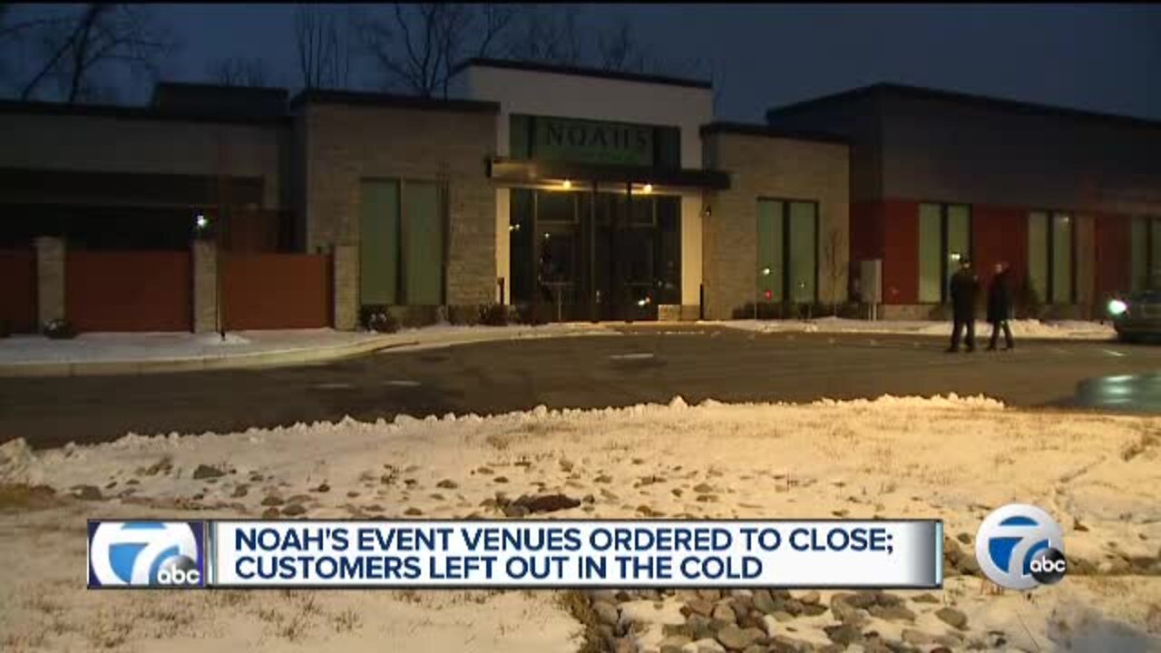 Noah's Event Venues close, impacting events and weddings