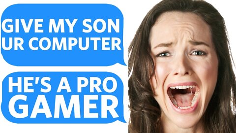 Insane Karen Neighbor tries to BREAK INTO MY HOUSE after I Refuse to Sell Her my PC - Reddit Podcast