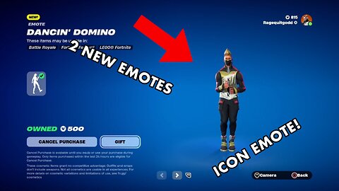 “NEW” DANCIN’ DOMINO & SNOWFLAKEY EMOTE GAMEPLAY!