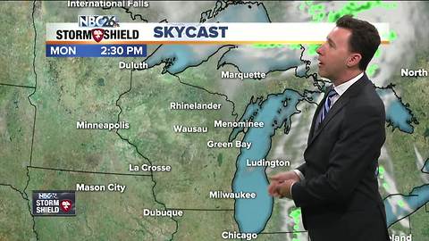 Michael Fish's NBC26 weather forecast