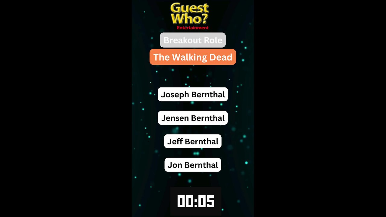 Guest This Actor #162 Like A Quick Quiz? | The Walking Dead
