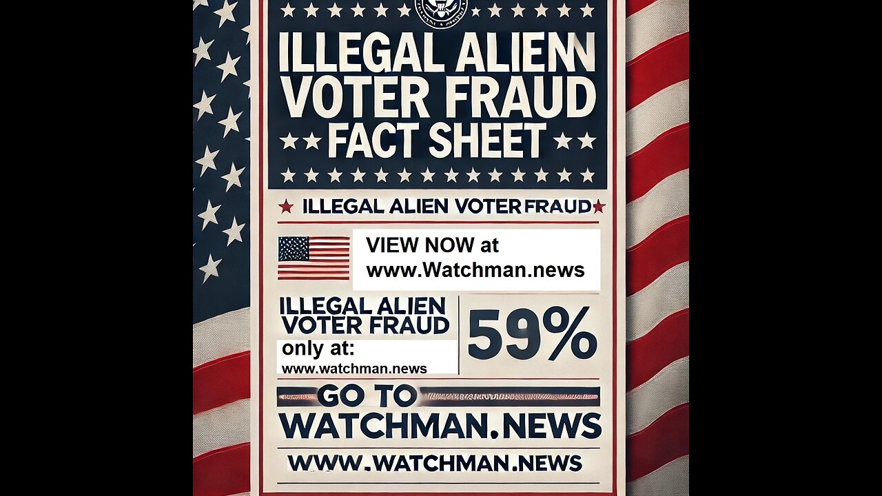 Great Solution for Stopping Illegal Alien Voter Fraud