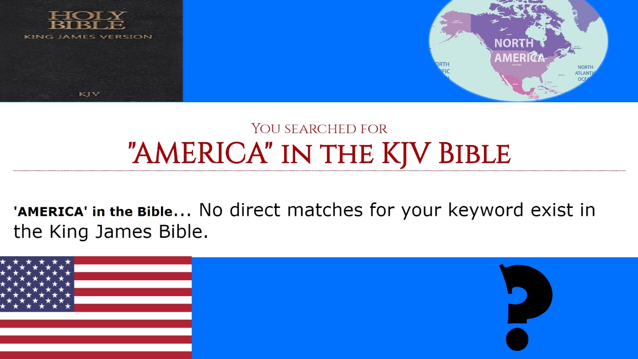 IS AMERICA IN THE BIBLE