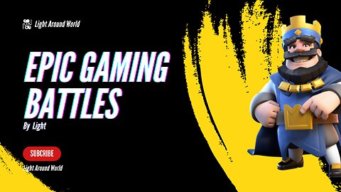 Light playing clash royale