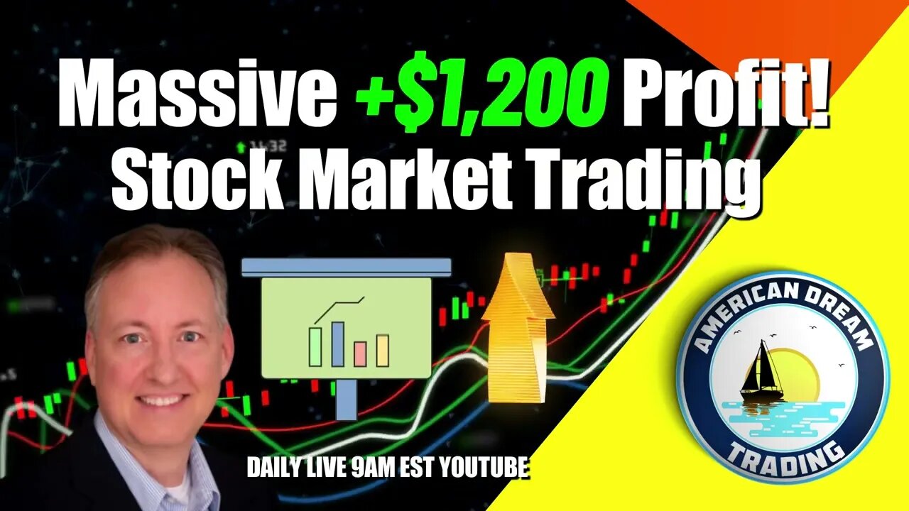 Massive +$1,200 Profit - VIP Members Finding Stock Market Success